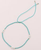 Bracelet de pied Fuitos turquoise