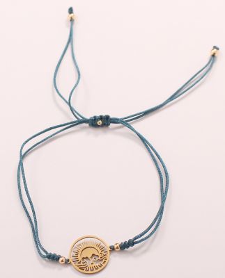 Bracelet soleil bleu