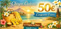 Ch�que cadeau 50 euros