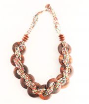 Collier bohême multicolore