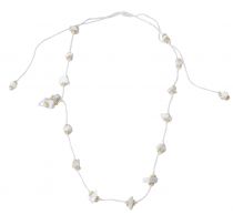 Collier Célosie blanc