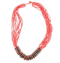 Collier sunlight rouge
