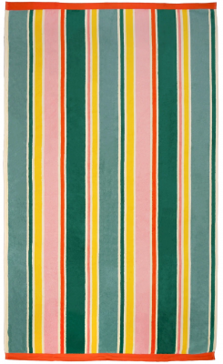 Drap de plage Dalia vert