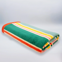 Drap de plage Dalia vert