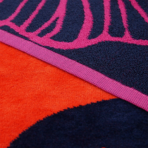 Drap de plage XL tropical forest