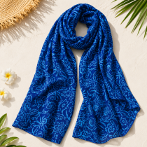 Foulard Palombaggia bleu