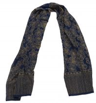 Foulard Saleccia bleu nuit