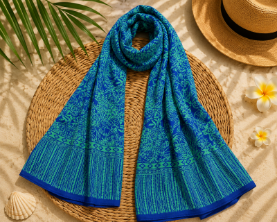 Foulard Sancho bleu