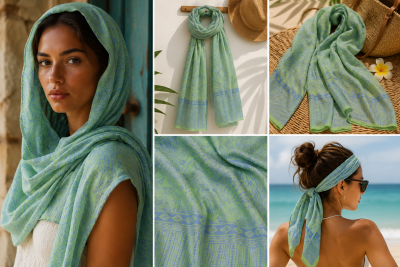 Foulard Sancho vert