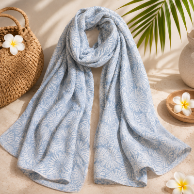 Foulard Wissan gris