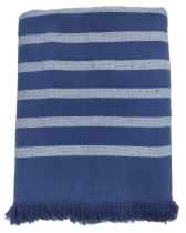 Fouta Alanya bleu marine