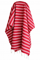 Fouta coton Riva rouge