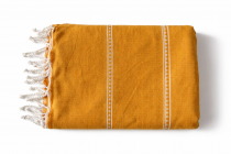 Fouta coton XXL Horizon Jaune