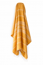 Fouta coton XXL Horizon Jaune
