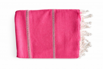 Fouta coton XXL Horizon Rose