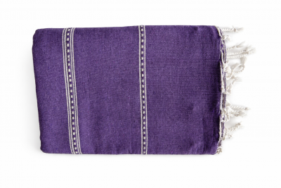 Fouta coton XXL Horizon Turquoise