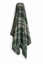 Fouta coton XXL Horizon Vert