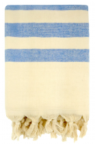 Fouta Fidji �ponge bleu Royal