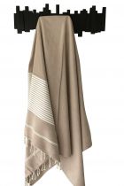 Fouta grande taille Ivoire Mditerrane