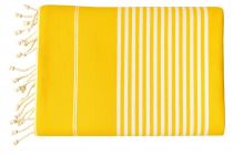 Fouta grande taille jaune Soleil de Sable