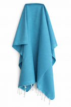 Fouta nid d\'abeille Solea turquoise