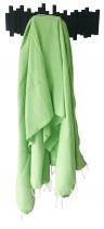 Fouta nid d\'abeille vert pomme