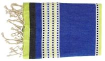 Fouta plate coton Banado navy