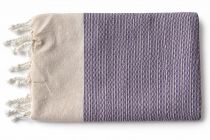 Fouta plate coton Calanca violet