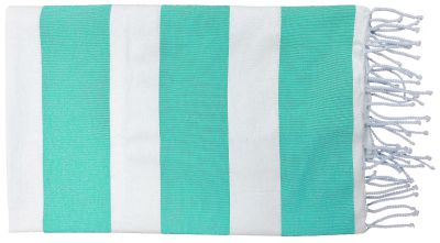 Fouta plate coton transat vert