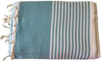 Fouta XXL Matmata bleu ciel