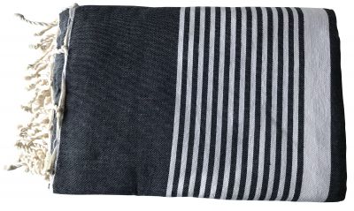 Fouta XXL Matmata bleu marine