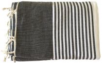 Fouta XXL Matmata noir