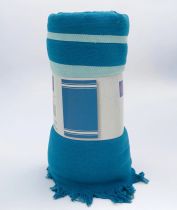 Foutas Caraibes éponge bleu