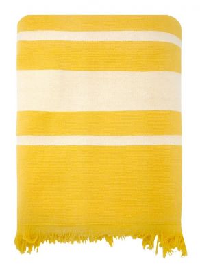 Foutas Caraibes ponge jaune tournesol