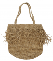 Grand sac cabas en raphia Bali