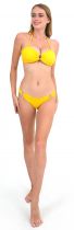 Haut de bikini o-ring bandeau jaune