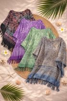 Lot de 10 robes batik de Bali