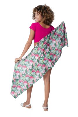 Mini Par�o Coton Fleuris