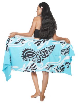 Mini paros coquillage turquoise