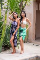 Mini par&eacute;os coquillage vert