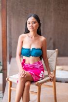 Mini Paréos Printemps Fuchsia