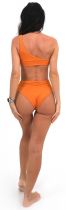 Monokini asymètrique orange