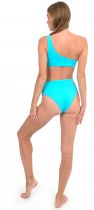 Monokini asymètrique turquoise