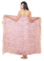 Paréo Batik Bioko mauve