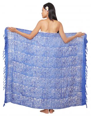 Paro Batik Lipari bleu