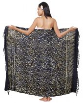 Paréo Batik Pai noir