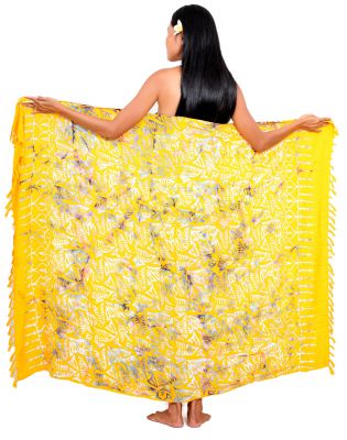 Paro batik Sicile jaune