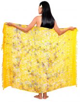 Paréo batik Sicile jaune