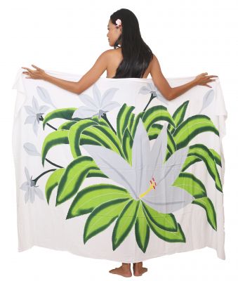 Paro bouquet Tiare Apetahi blanc