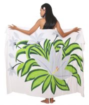Paro bouquet Tiare Apetahi blanc